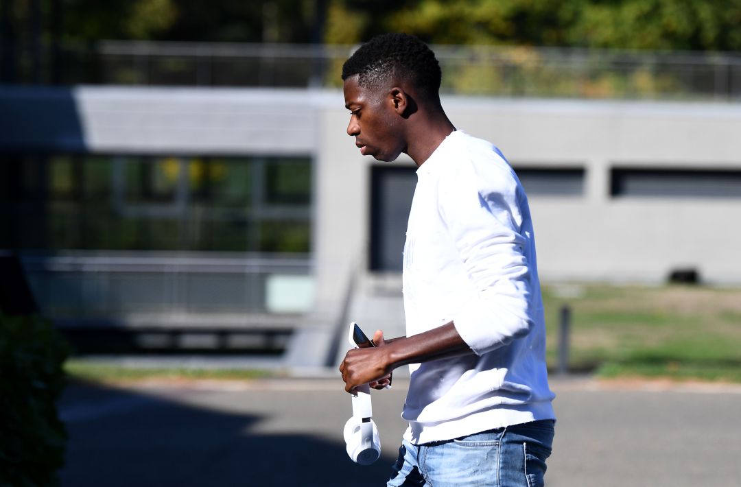 Dembélé, en una imagen de archivo Dembélé, en una imagen de archivo