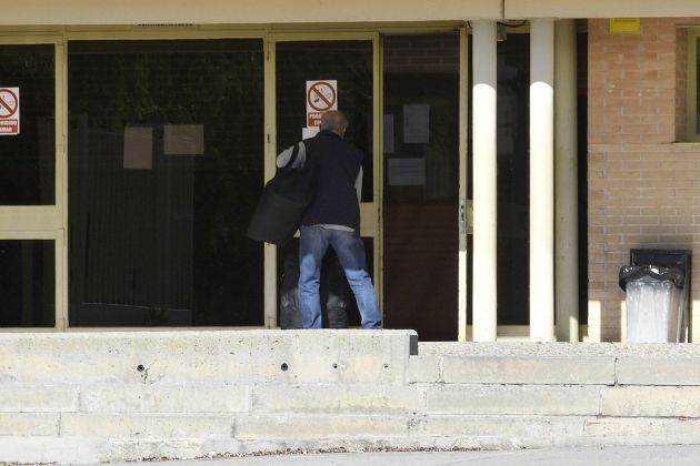 Rodrigo Rato, a su llegada a la prisión madrileña de Soto del Real. Rodrigo Rato, a su llegada a la prisión madrileña de Soto del Real.