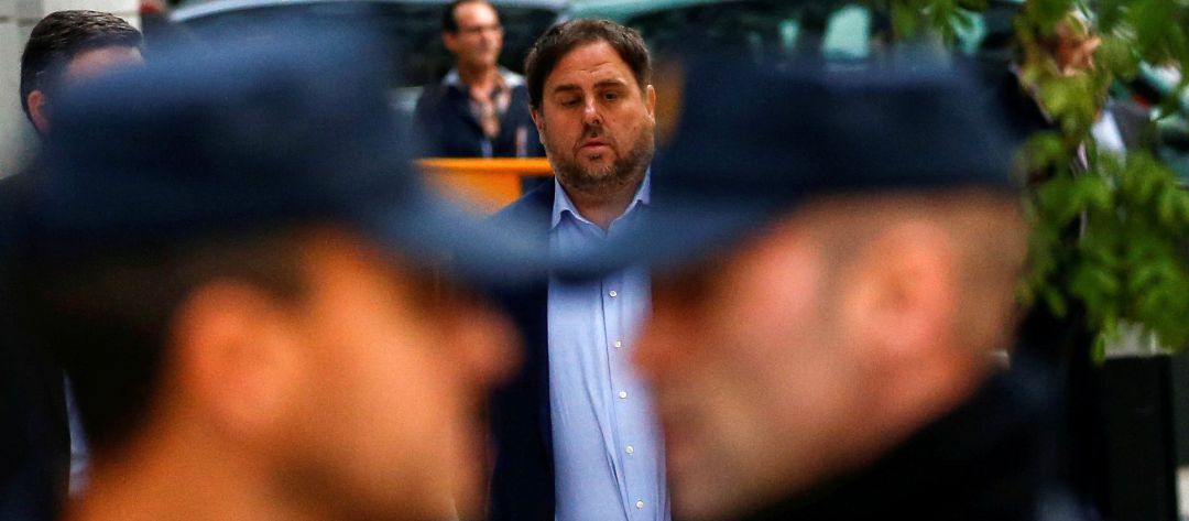 Junqueras a su llegada a la Audiencia Nacional Junqueras a su llegada a la Audiencia Nacional