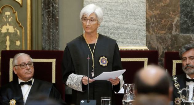 Segarra presentando la Memoria de la Fiscalía Segarra presentando la Memoria de la Fiscalía