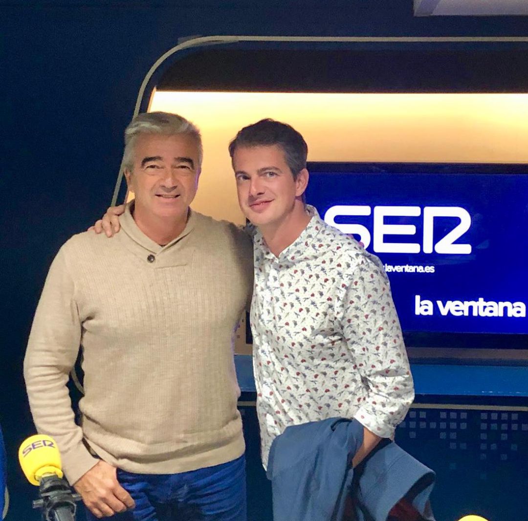 El contratenor es Philippe Jaroussky juntoa Carles Francino, director de La Ventana El contratenor es Philippe Jaroussky juntoa Carles Francino, director de La Ventana