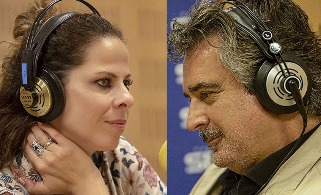 Pastora Soler y Pepe Begines, en Ser Andaluces Pastora Soler y Pepe Begines, en Ser Andaluces
