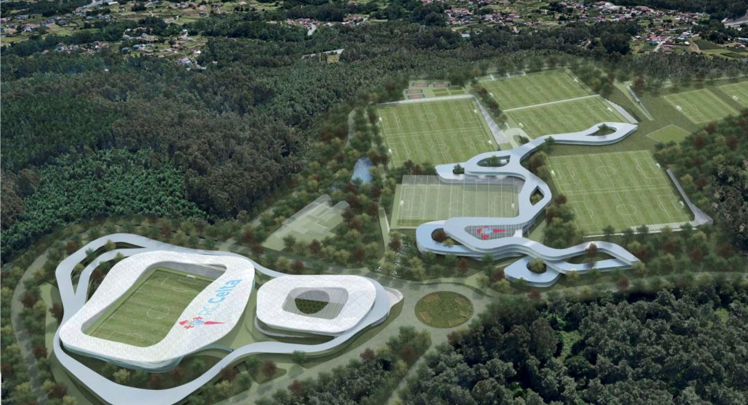 Proyecto de ciudad deportiva del Celta en Mos de Irisarri y Piñera. Proyecto de ciudad deportiva del Celta en Mos de Irisarri y Piñera.