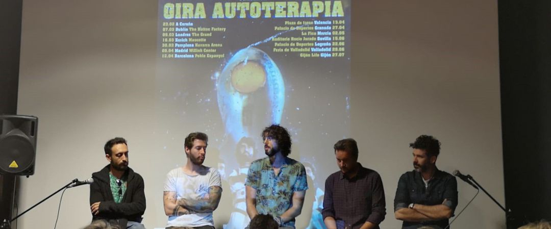 Presentación de la gira de Izal Presentación de la gira de Izal