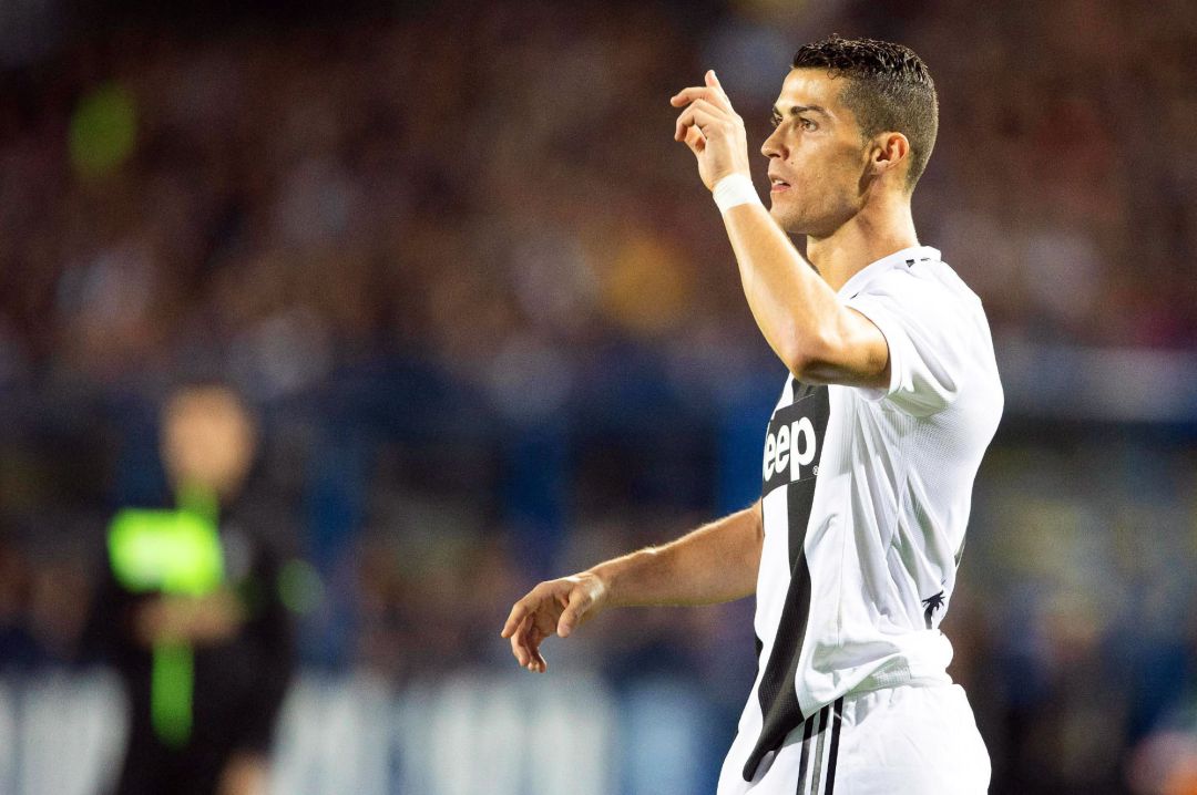 Cristiano en su último partido con la Juventus contra el Empoli Cristiano en su último partido con la Juventus contra el Empoli