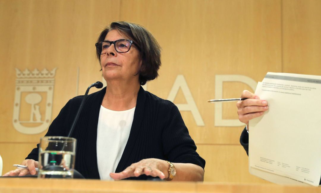 La delegada de Medio Ambiente y Movilidad, Inés Sabanés La delegada de Medio Ambiente y Movilidad, Inés Sabanés