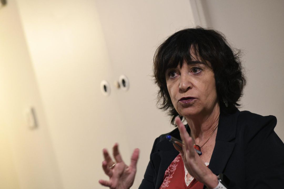 La escritora Rosa Montero, durante la presentación de su novela "Los tiempos del odio" La escritora Rosa Montero, durante la presentación de su novela "Los tiempos del odio"