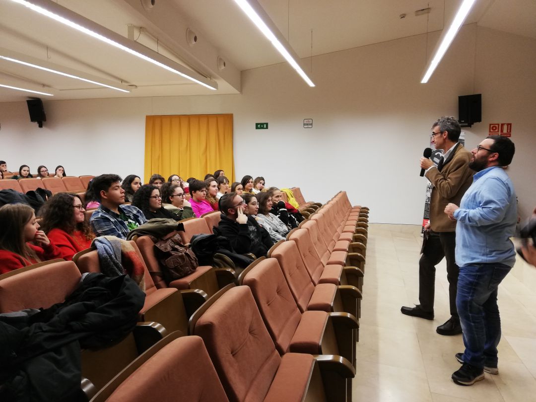 Alumnos de Magisterio conocen 'la cara más dura' del franquismo Alumnos de Magisterio conocen 'la cara más dura' del franquismo