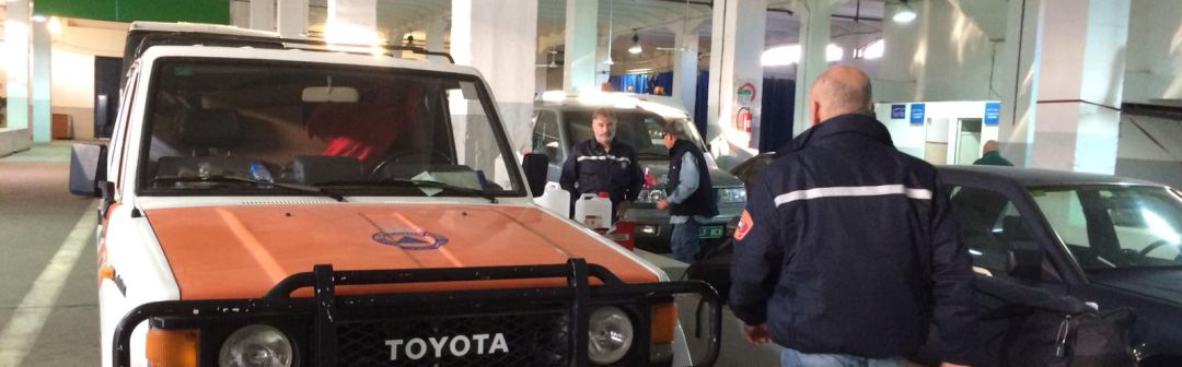 Un bombero de A Coruña está retenido en la frontera de Argelia, en el puerto de Orán
Un bombero de A Coruña está retenido en la frontera de Argelia, en el puerto de Orán