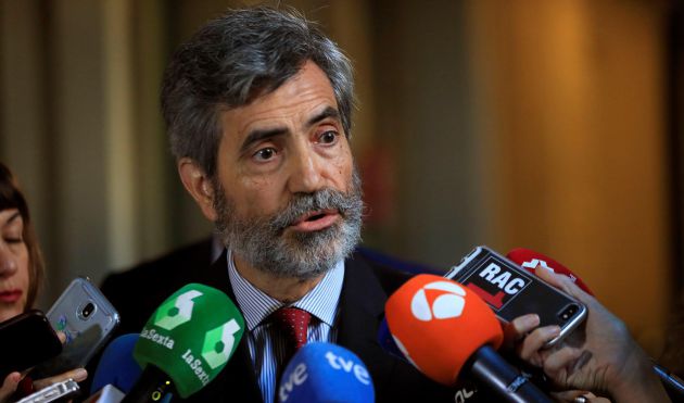 Lesmes disculpándose por la gestión de la crisis el 25 de octubre Lesmes disculpándose por la gestión de la crisis el 25 de octubre