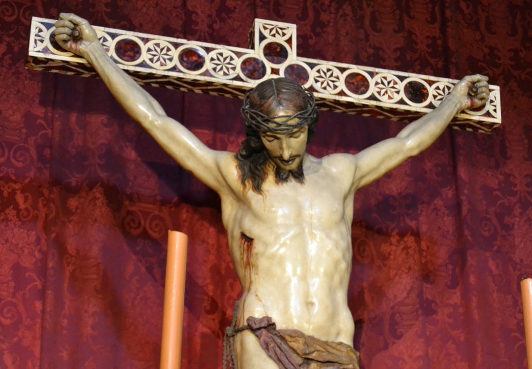 Imagen del Cristo de la Misericordia de Granada, de José de Mora Imagen del Cristo de la Misericordia de Granada, de José de Mora
