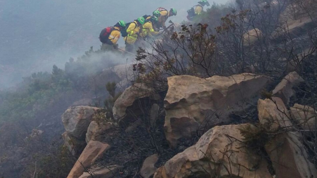 Crece el número de incendios forestales