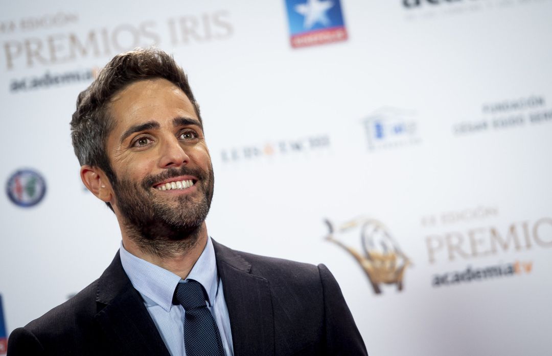 Roberto Leal, durante la entrega de los premios Iris Roberto Leal, durante la entrega de los premios Iris