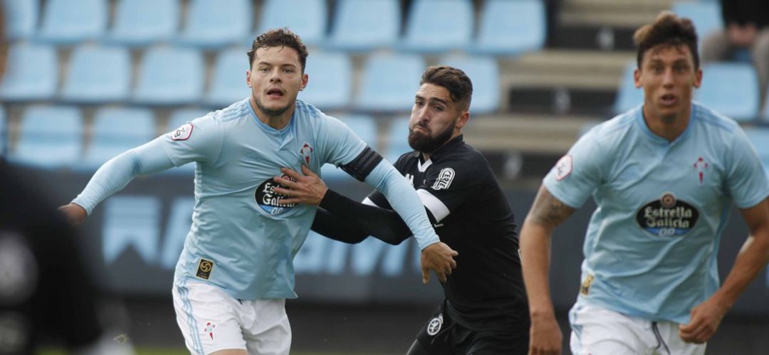 Mancebo estrenó titularidad en un exigente partido ante el Celta B Mancebo estrenó titularidad en un exigente partido ante el Celta B