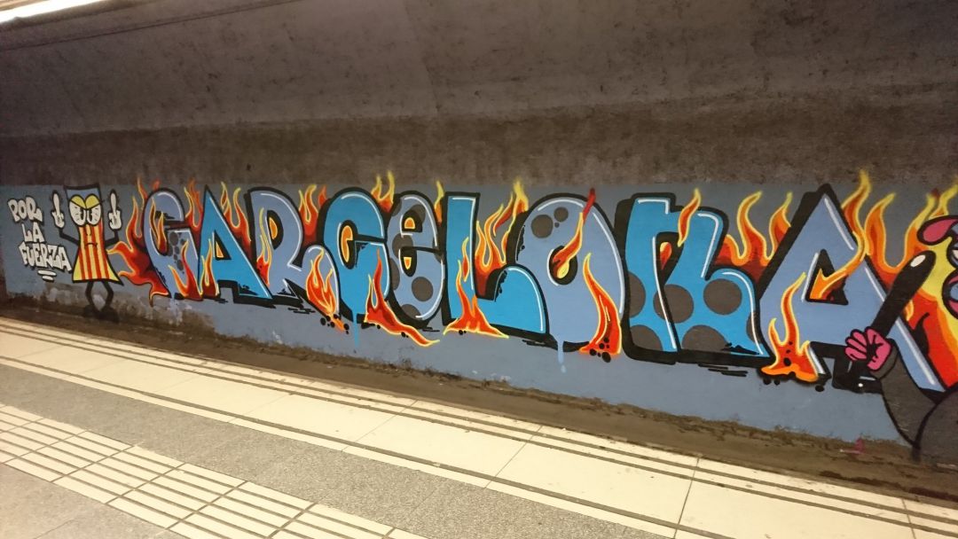 Una sentencia pionera considera delito los grafitis en el metro Una sentencia pionera considera delito los grafitis en el metro
