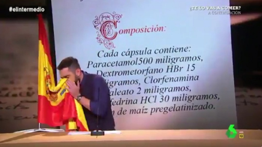 Álvaro Moreno deja de vestir al equipo de 'El Intermedio'