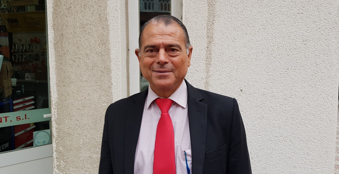 El presidente de la Cámara de Comercio e Industria de Torrelavega El presidente de la Cámara de Comercio e Industria de Torrelavega