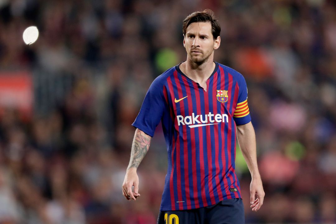 Lionel Messi durant un partit del FC Barcelona Lionel Messi durant un partit del FC Barcelona