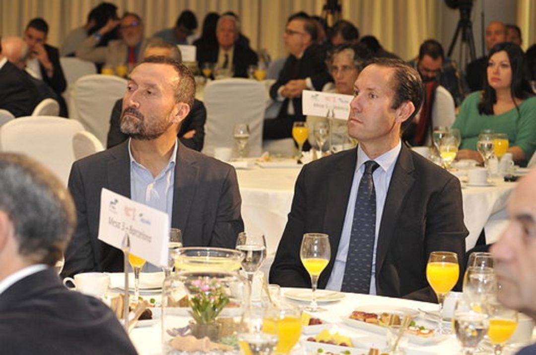 Carlos Gonzalez en el desayuno informativo en Madrid esta mañana Carlos Gonzalez en el desayuno informativo en Madrid esta mañana