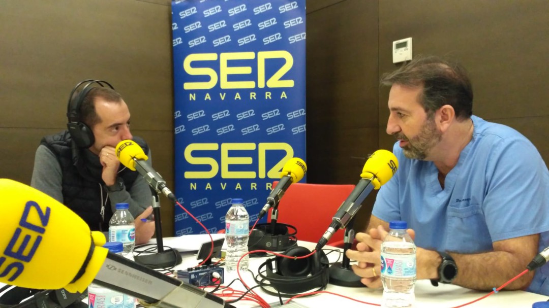 Hoy por Hoy Navarra desde la Clínica Cross