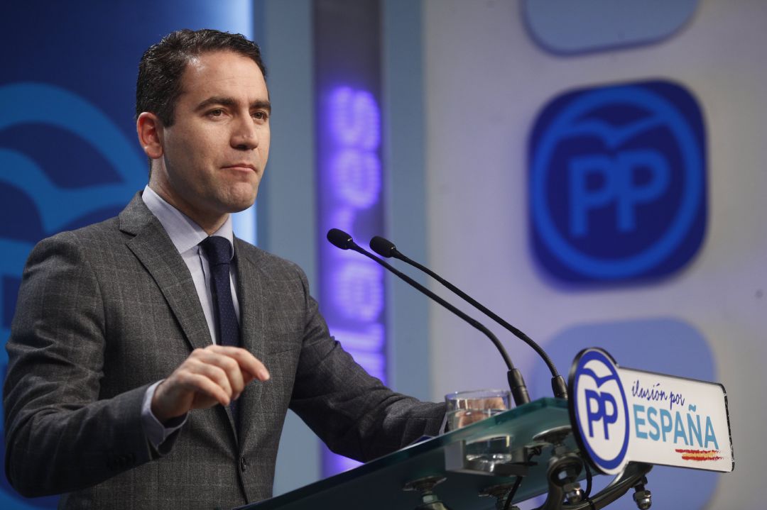 El secretario general del Partido Popular, Teodoro García. El secretario general del Partido Popular, Teodoro García.