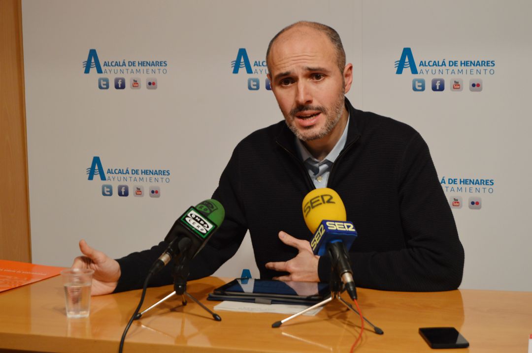 Alberto Egido, concejal de Somos Alcalá Alberto Egido, concejal de Somos Alcalá