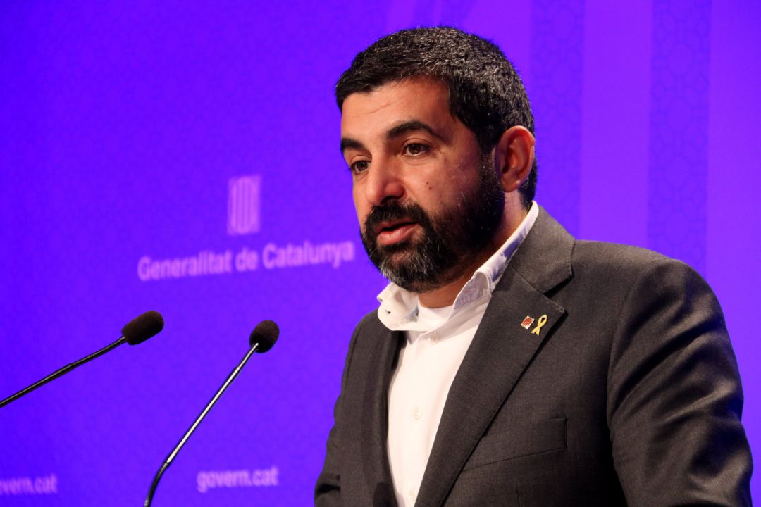 El conseller de Treball, Afers Socials i Famílies, Chakir el Homrani El conseller de Treball, Afers Socials i Famílies, Chakir el Homrani