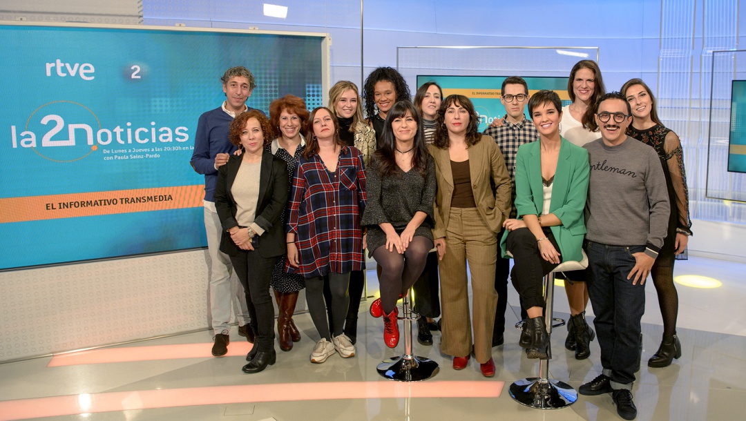 El nuevo equipo de 'La 2 Noticias' El nuevo equipo de 'La 2 Noticias'