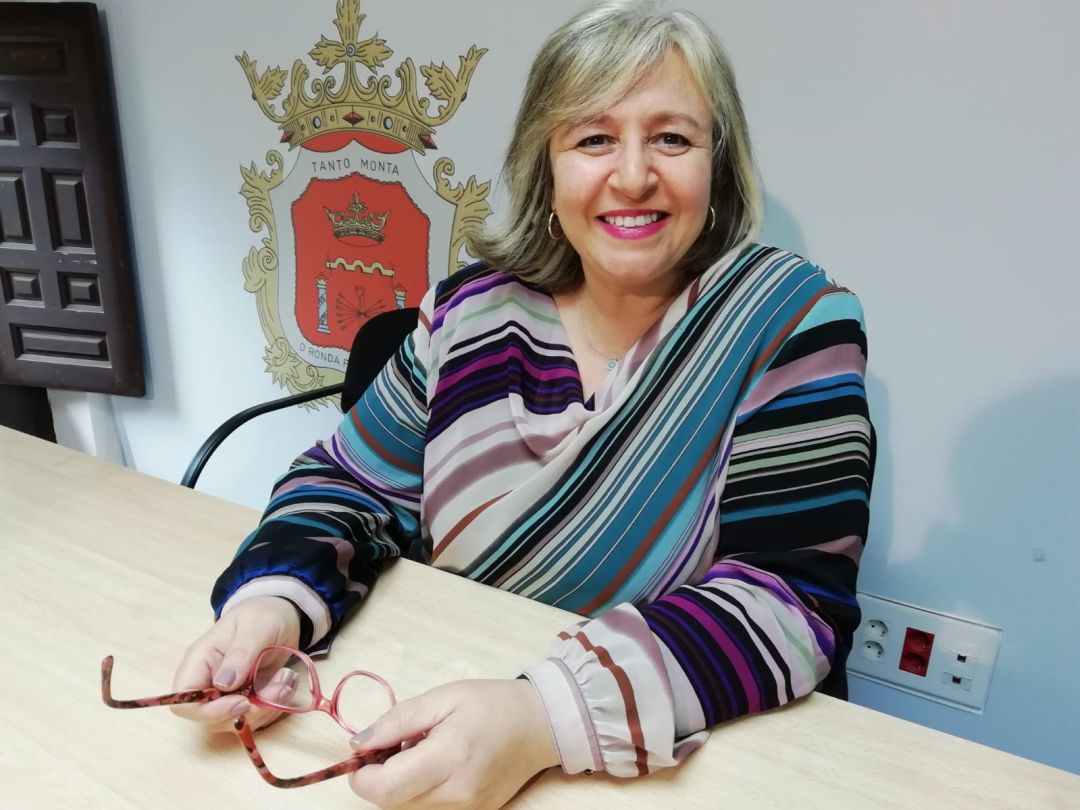 La concejal de Turismo, Isabel Barriga, ha comparecido ante la prensa La concejal de Turismo, Isabel Barriga, ha comparecido ante la prensa