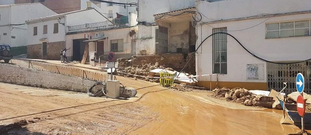 Estado en el que quedó Beas de Segura, tras el temporal en septiembre Estado en el que quedó Beas de Segura, tras el temporal en septiembre