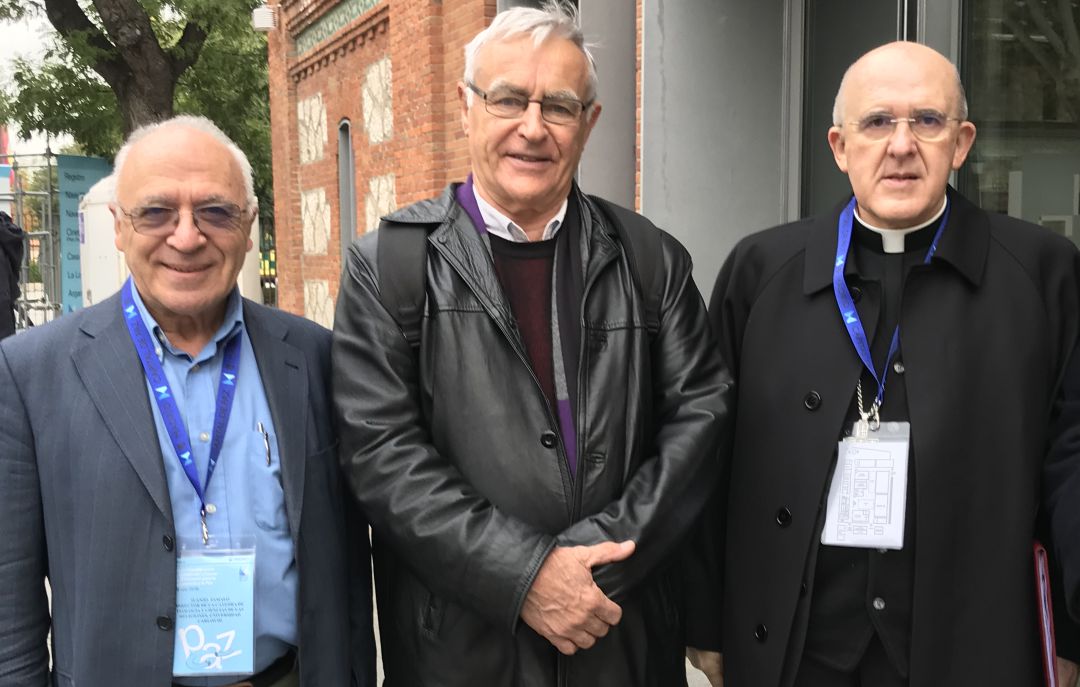 Juan José Tamayo, Joan Ribó y Carlos Osoro Juan José Tamayo, Joan Ribó y Carlos Osoro