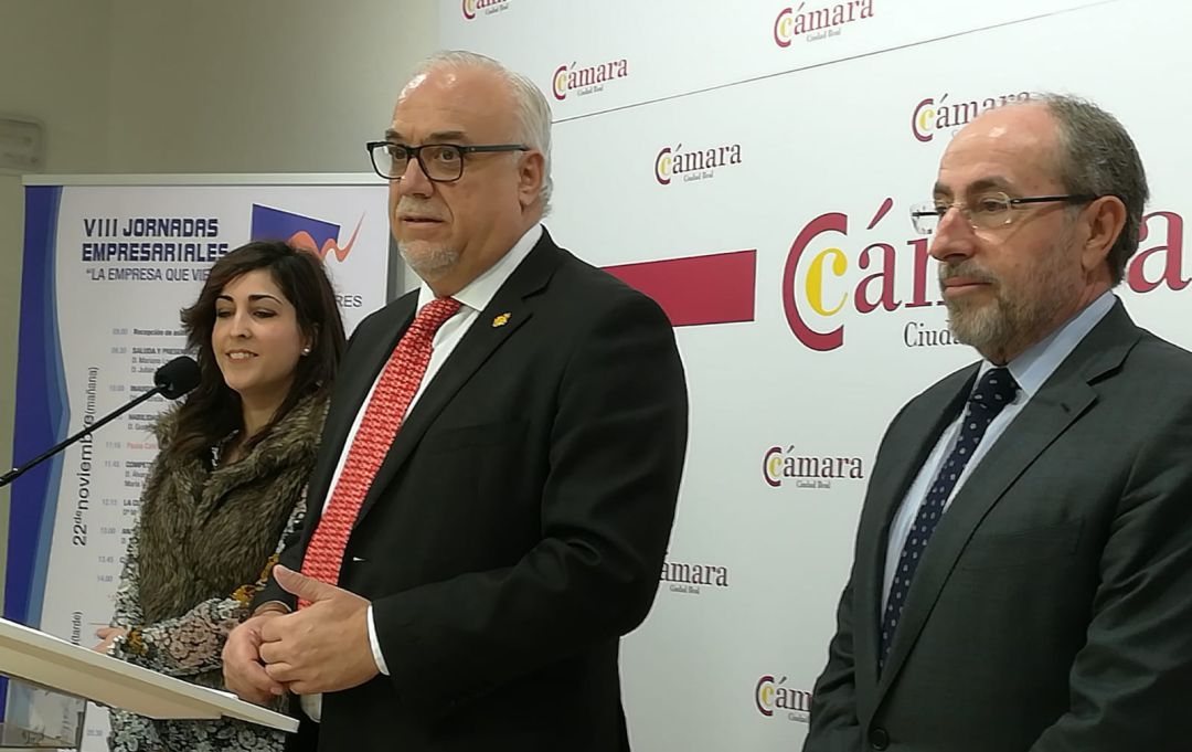El ex ministro Miguel Sebastián en las jornadas empresariales de Manzanares El ex ministro Miguel Sebastián en las jornadas empresariales de Manzanares