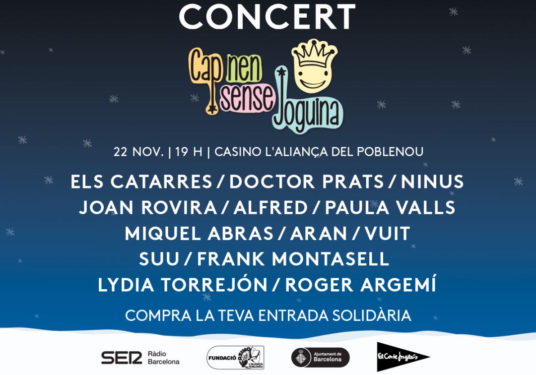 Concert benèfic del Cap Nen Sense Joguina