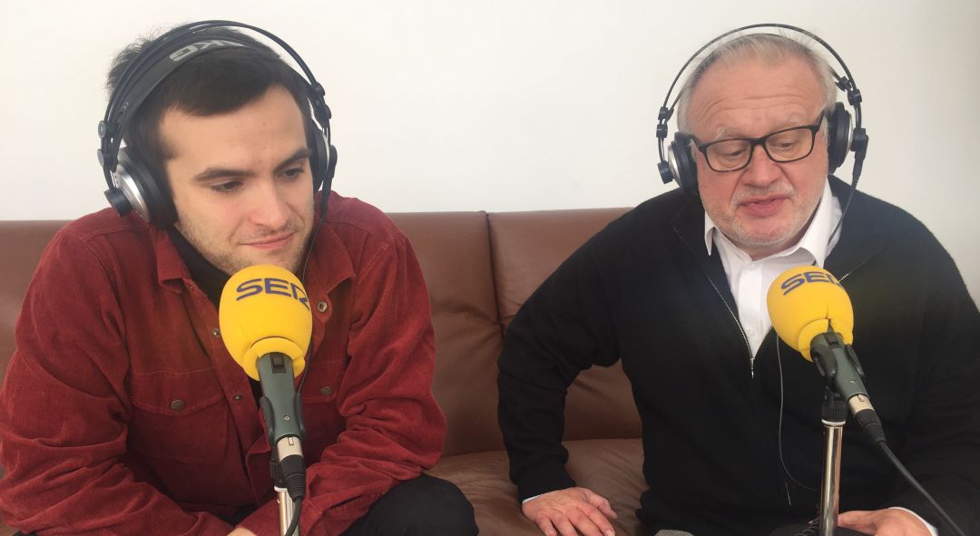 Ricardo Gómez y Juan Echanove, durante la entrevista en 'Hoy por Hoy Valladolid' Ricardo Gómez y Juan Echanove, durante la entrevista en 'Hoy por Hoy Valladolid'