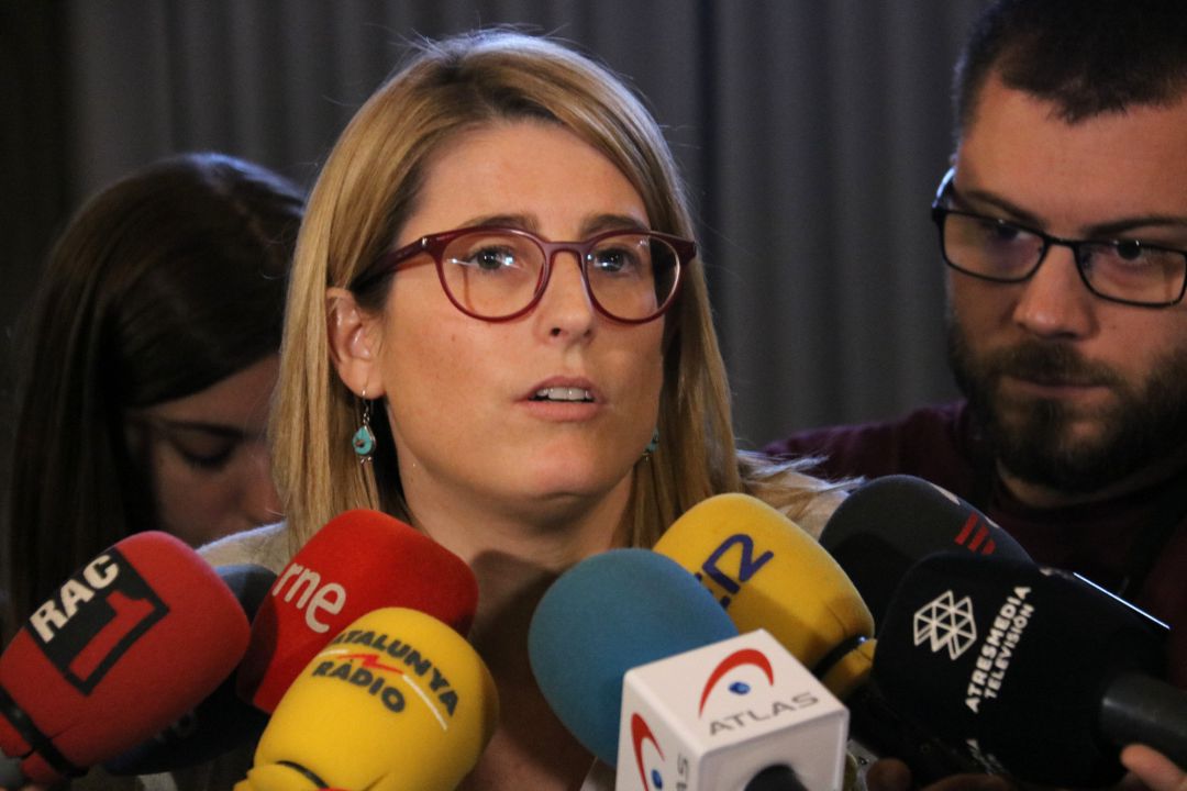 La portavoz del Govern, Elsa Artadi La portavoz del Govern, Elsa Artadi