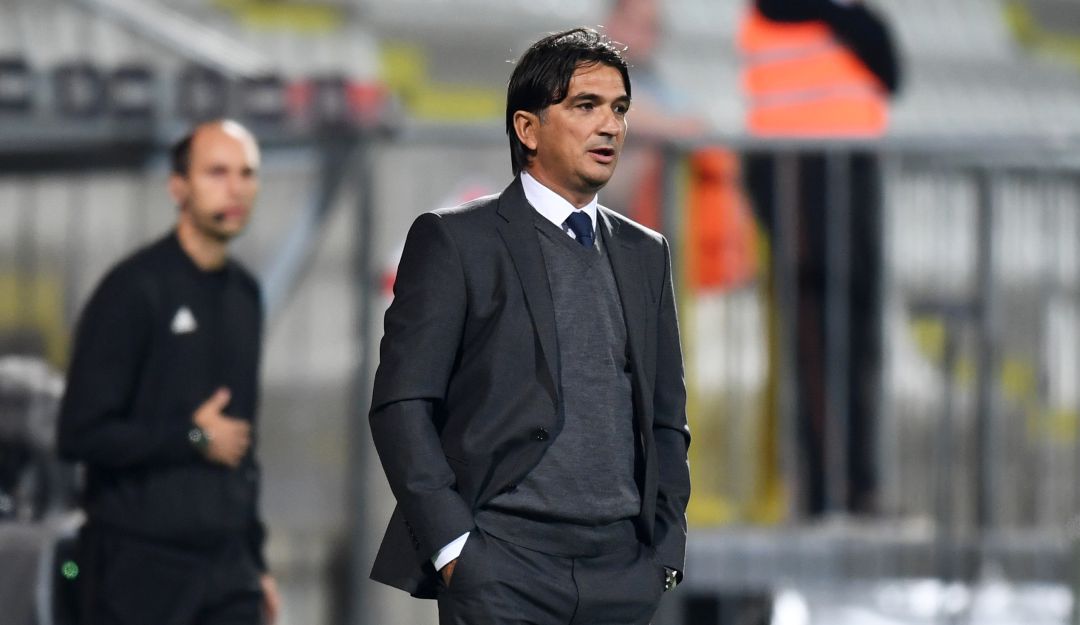Dalic, durante un partido contra Inglaterra de la liga de las Naciones. Dalic, durante un partido contra Inglaterra de la liga de las Naciones.