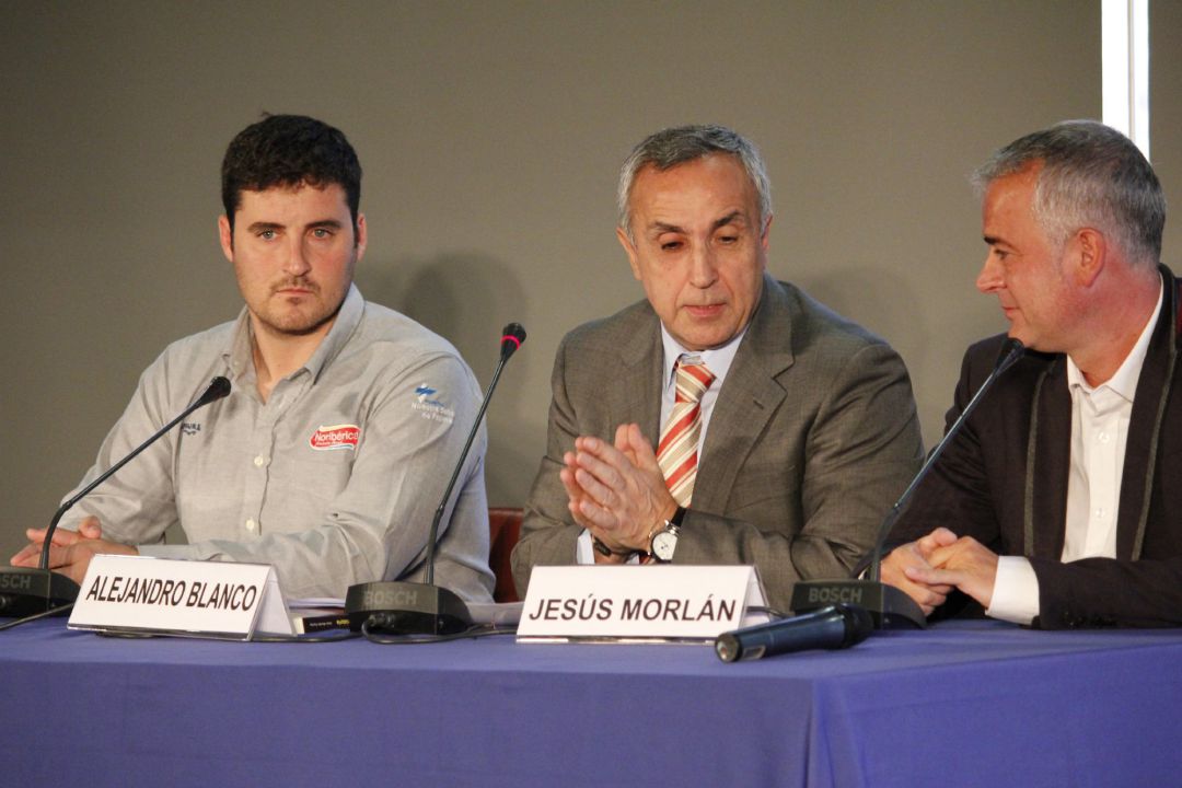 David Cal junto a Jesus Morlan Fariñas y Alejandro Blanco
David Cal junto a Jesus Morlan Fariñas y Alejandro Blanco