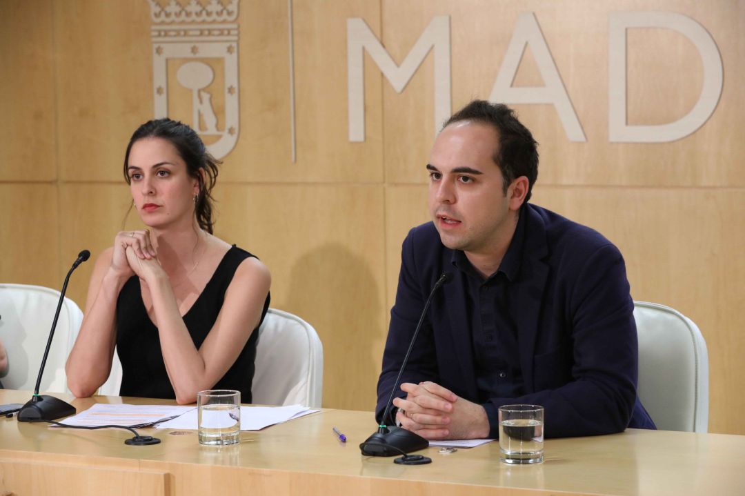 Rita Maestre y José Manuel Calvo Rita Maestre y José Manuel Calvo