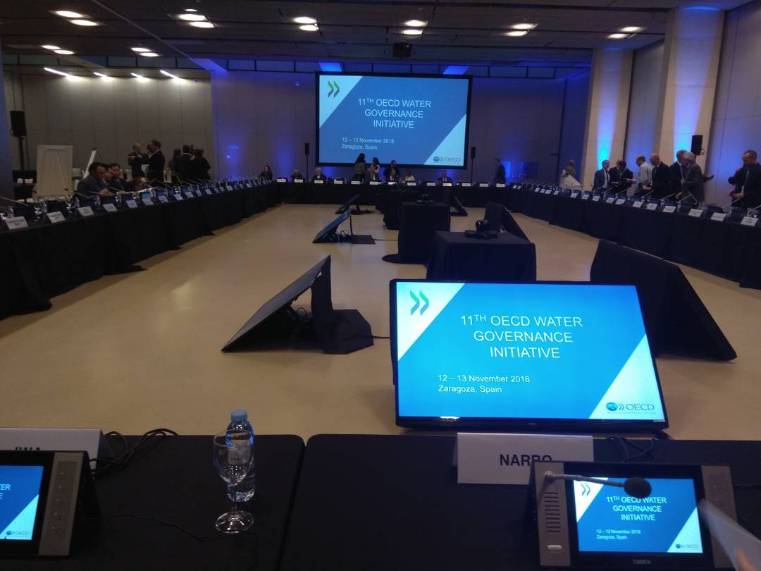IX Reunión de la Iniciativa para la Gobernanza del Agua en el Palacio de Congresos de Zaragoza IX Reunión de la Iniciativa para la Gobernanza del Agua en el Palacio de Congresos de Zaragoza