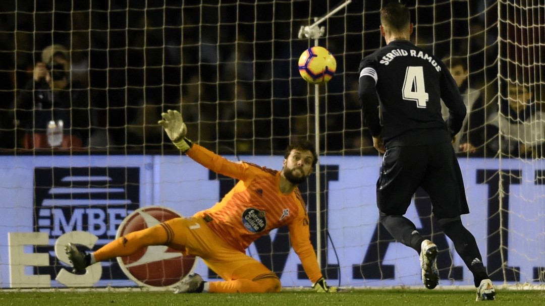No me tomo como una falta de respeto los penaltis a lo 'Panenka' de Sergio Ramos