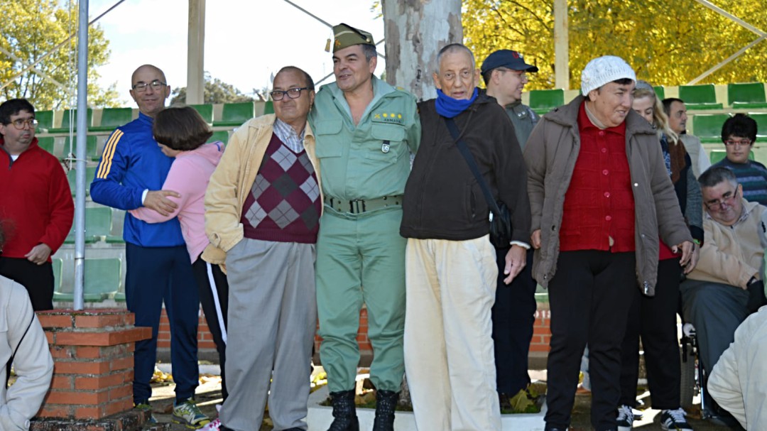 Asprodisis visita el cuartel de la Legión