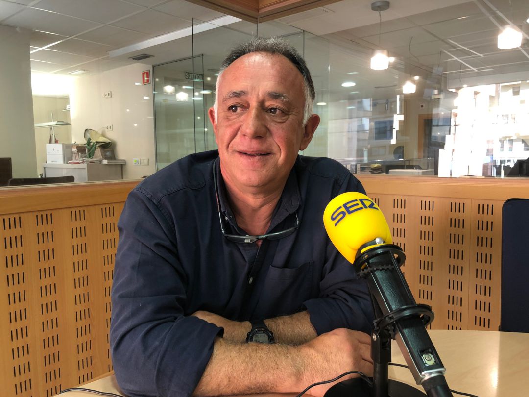 El president de la Federació de la Confraria de Pescadors, Antoni Abad El president de la Federació de la Confraria de Pescadors, Antoni Abad