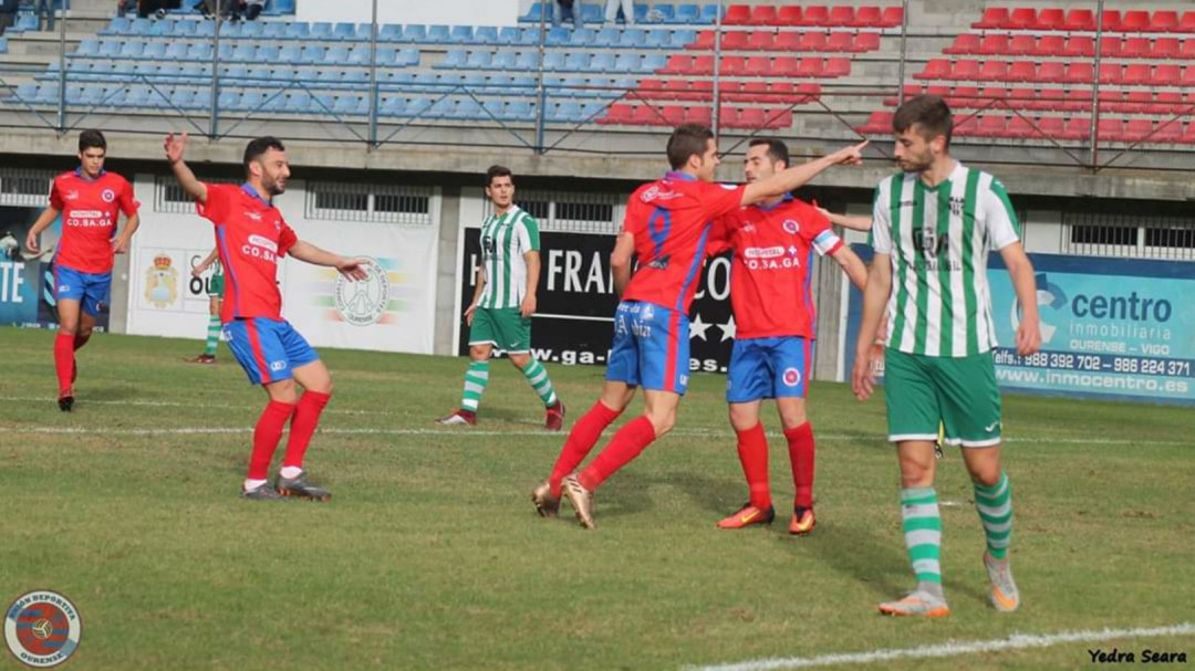 La U.D.Ourense en puestos de promoción