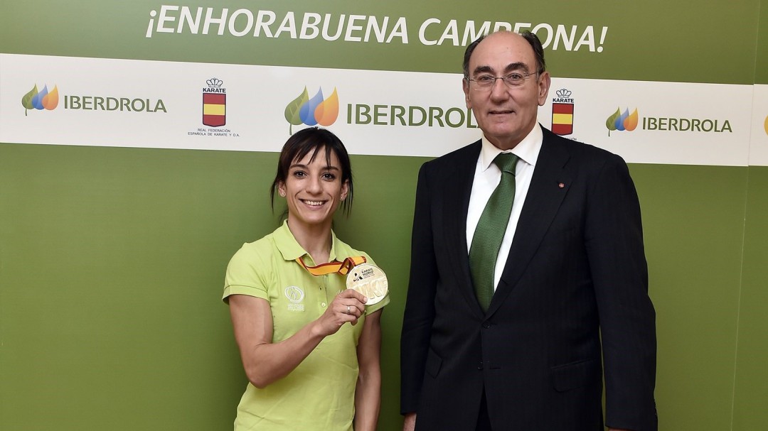Iberdrola felicita a Sandra Sánchez
