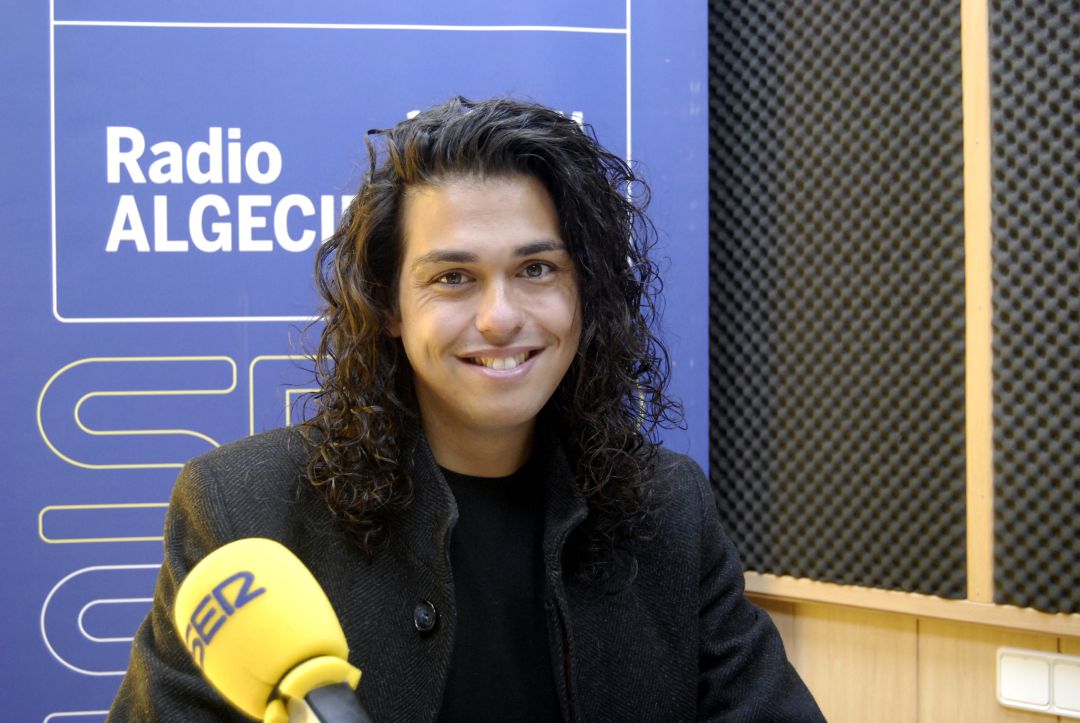 Jonathan Santiago durante la presentación de su concierto en Hoy por Hoy. Jonathan Santiago durante la presentación de su concierto en Hoy por Hoy.