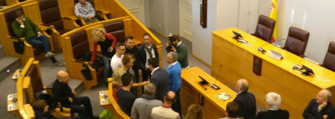 Recibimiento de alcaldes Europeos en la Diputación de A Coruña Recibimiento de alcaldes Europeos en la Diputación de A Coruña