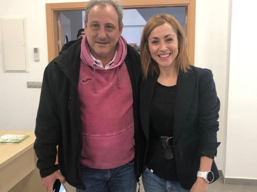 Fermín Cacho y Paula Fernández Ochoa Fermín Cacho y Paula Fernández Ochoa