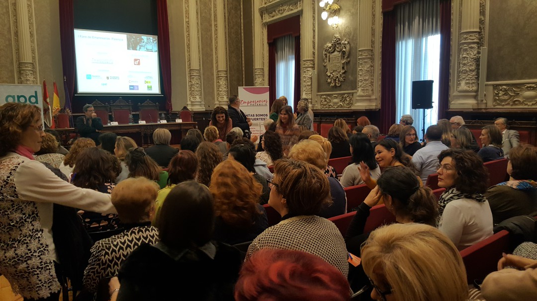 El I Foro de Empresarias Palencia arranca con más de 130 personas inscritas