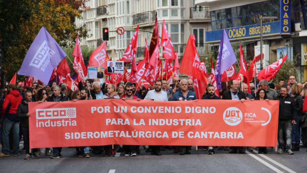 Patronal y sindicatos logran un principio de acuerdo sobre el convenio del metal