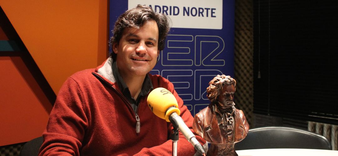 Tito García en los estudios de SER Madrid Norte Tito García en los estudios de SER Madrid Norte